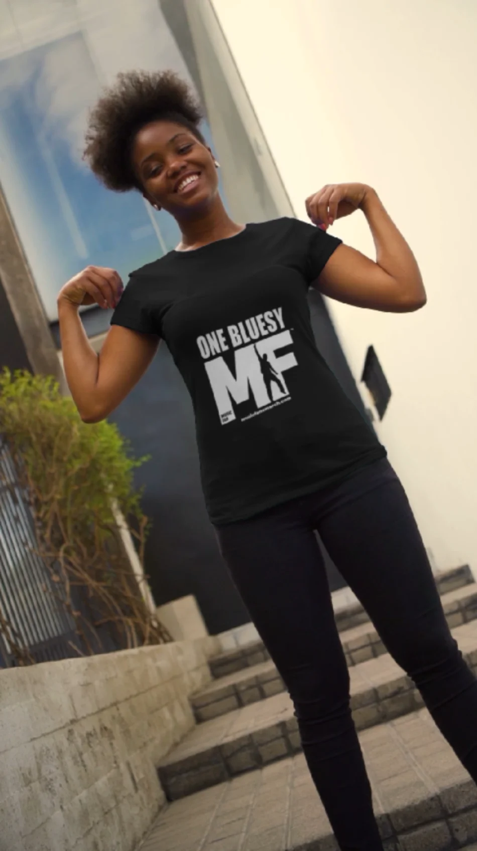 One Bluesy MF Woman